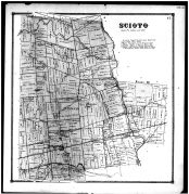 Scioto Township, Millville, Edinburgh, Ostrander, Delaware County 1866